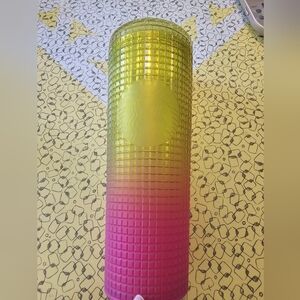 Starbucks Gradient Yellow to Pink Tumbler